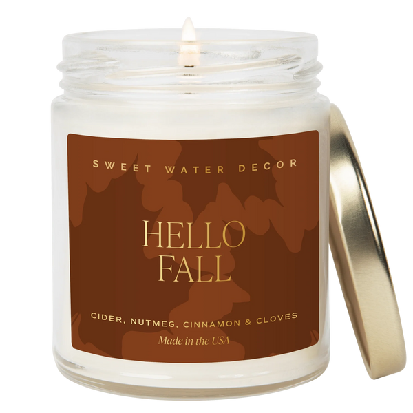 9 oz Candle - HELLO FALL