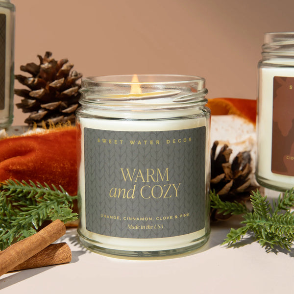 9 oz Candle - WARM AND COZY