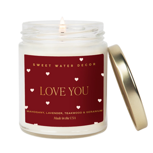 LOVE YOU - 9 OZ - SOY CANDLE