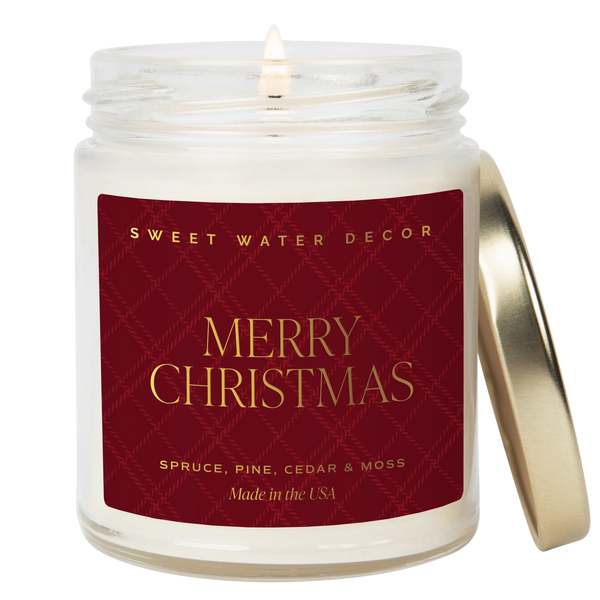 9 oz Candle - MERRY CHRISTMAS