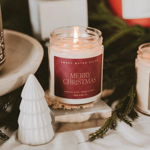 9 oz Candle - MERRY CHRISTMAS