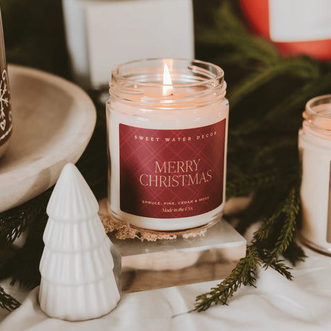 9 oz Candle - MERRY CHRISTMAS