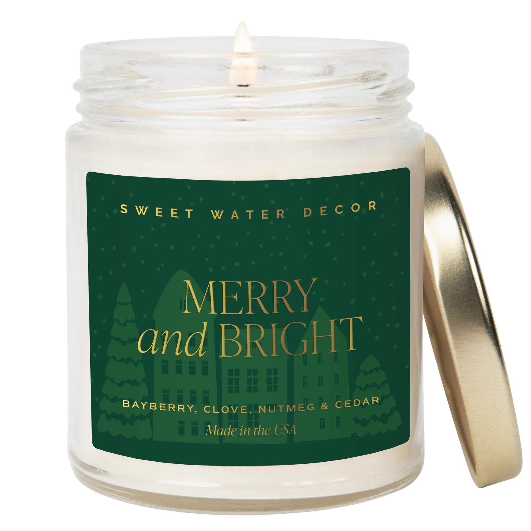 9 oz Candle - MERRY AND BRIGHT