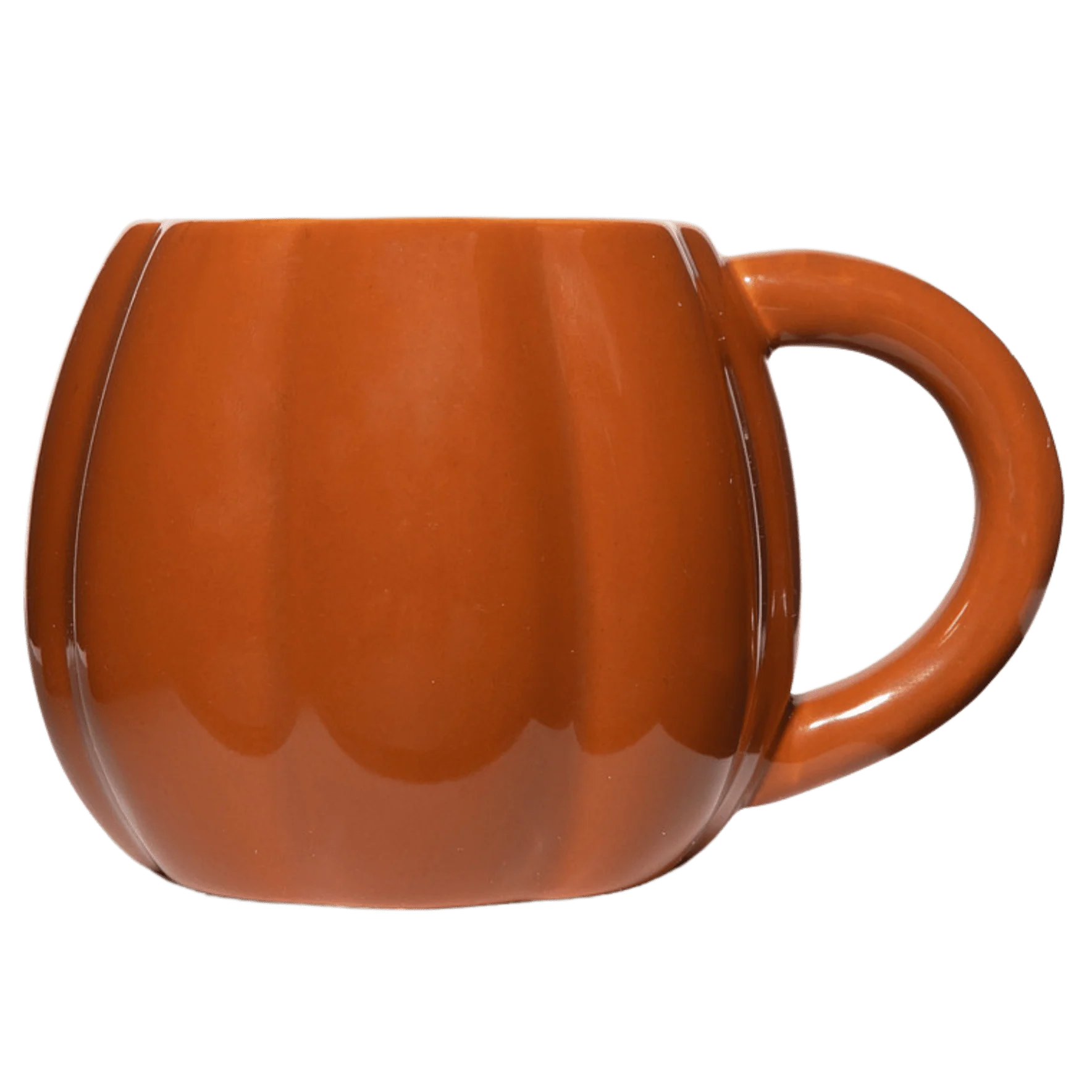 19 oz Orange Pumpkin Ceramic Mug