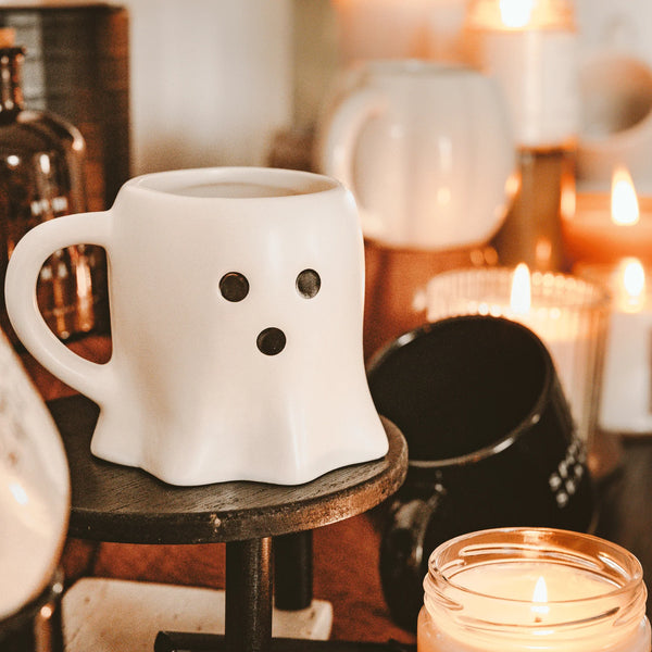 12 oz Ghost Ceramic Mug