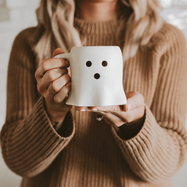 12 oz Ghost Ceramic Mug