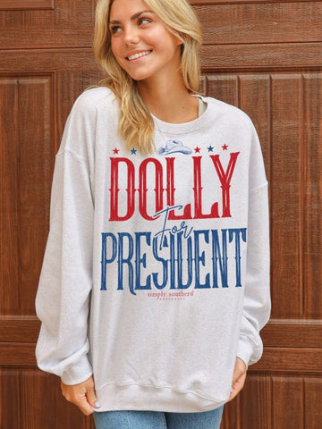 Simply Southern Crewneck | Dolly for President