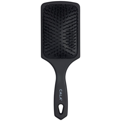 SOFT TOUCH PADDLE HAIR BRUSH | BLACK