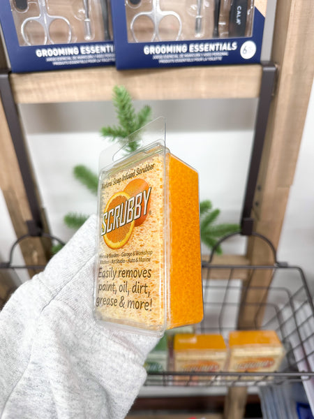 Scrubby Soap - Natural Soap Infused Scrubber - Original Orange