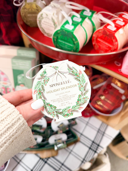 Spongellé Body Wash Infused Buffer - Holiday Wreath