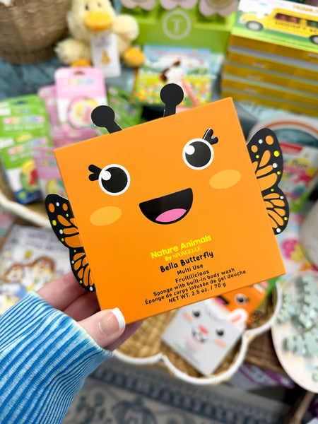 Spongellé Body Wash Infused Buffer - Nature Animals