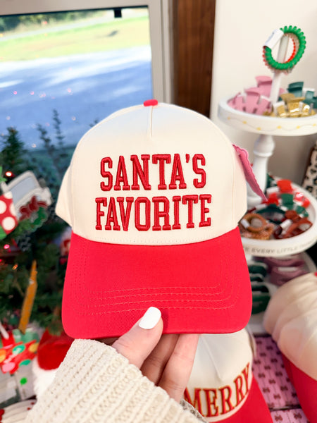 Simply Southern Christmas Hat - Santa's Favorite