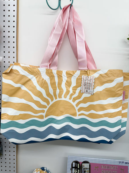 Simply Southern Splash Tote - Sun