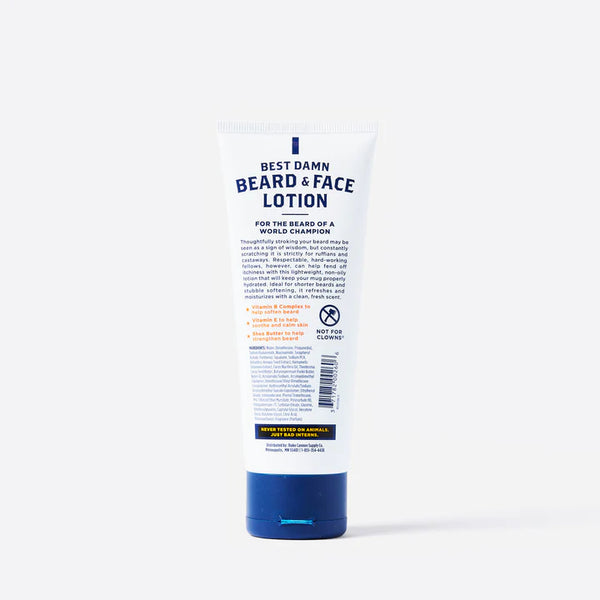 BEST DAMN BEARD & FACE LOTION