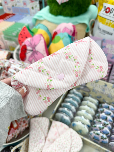 Quilted Eyeglass Case