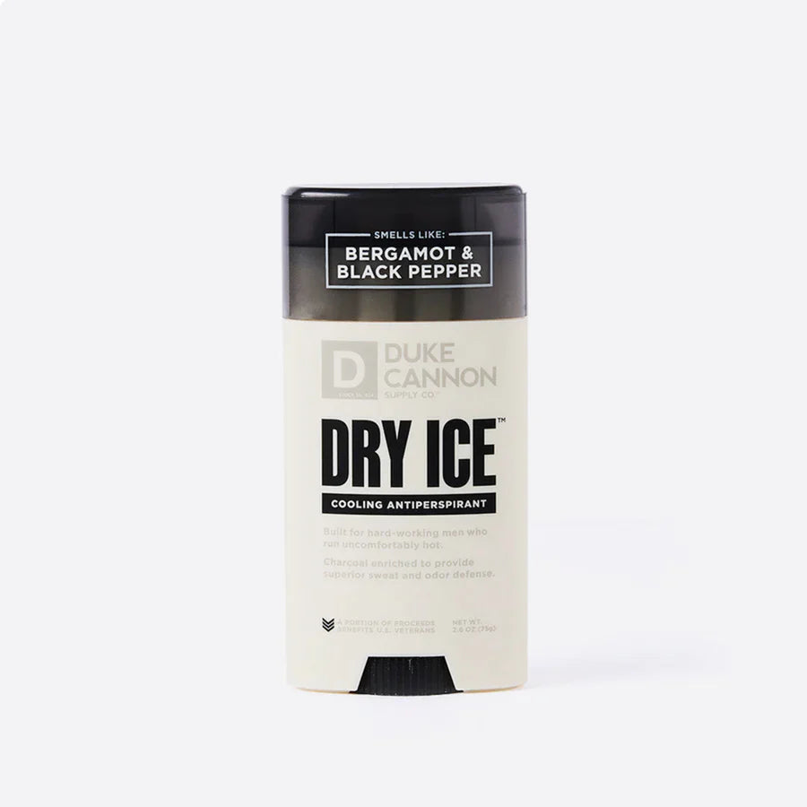 DRY ICE COOLING ANTIPERSPIRANT + DEODORANT (BERGAMOT & BLACK PEPPER)