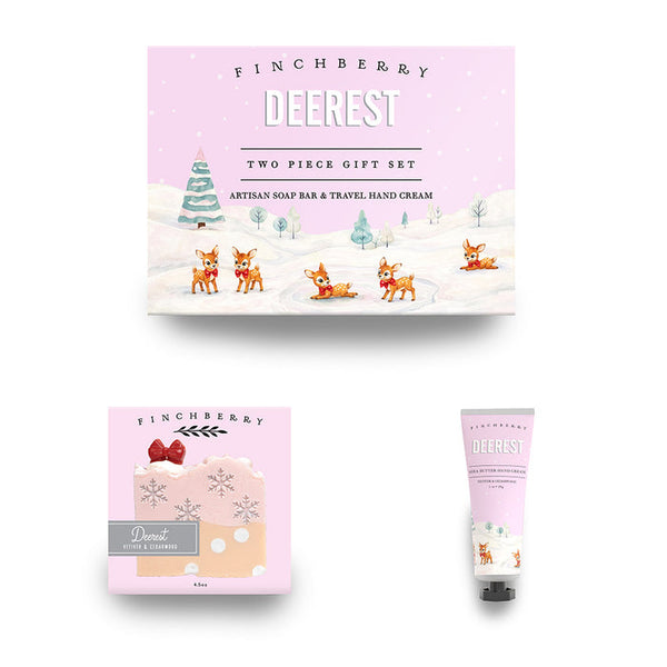 FinchBerry Holiday Deerest - 2 Piece Gift Set