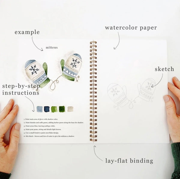 Winter Watercolor Workbook