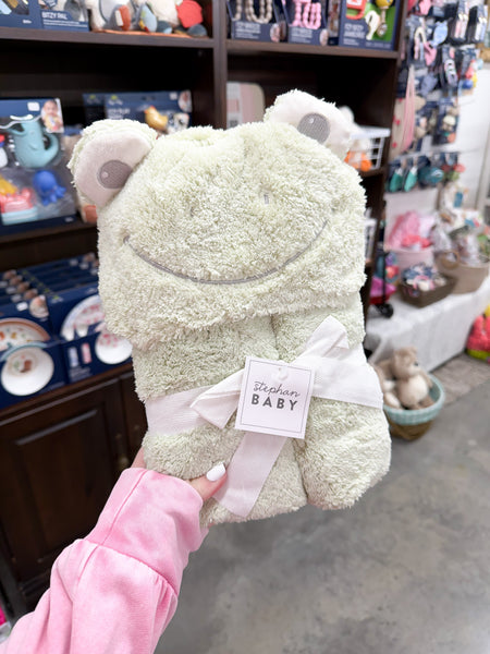 Hooded Towel - Frog