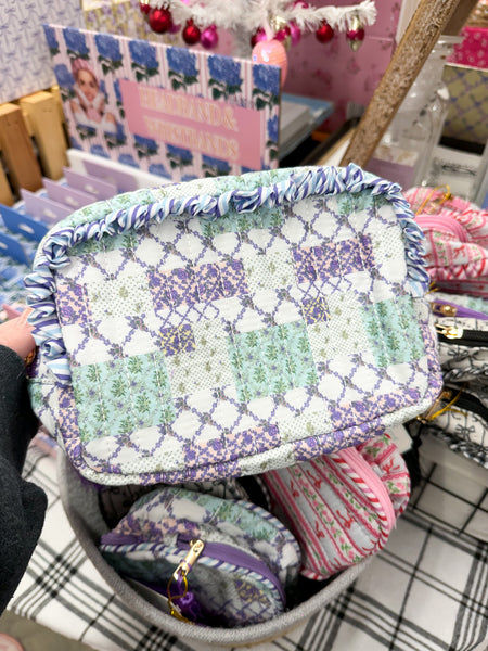 Simply Southern Quilted Cosmetic Bag