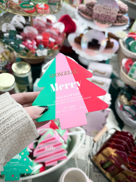 Christmas Tree Spongellé - *CHOOSE YOUR DESIGN*