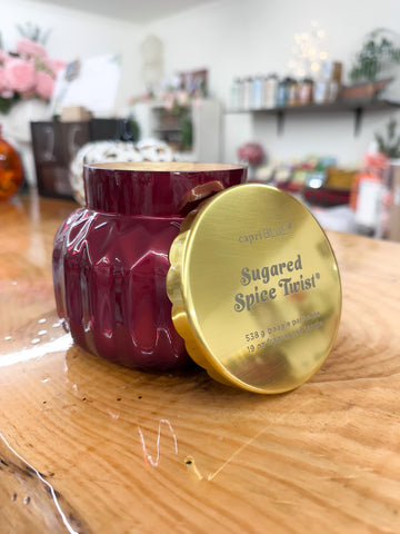 Capri Blue Sugared Spice Twist - 19 oz Royal Gem Jar