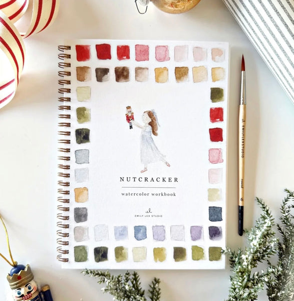 Nutcracker Watercolor Workbook
