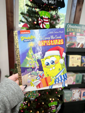 Little Golden Book - The Sponge Who Saved Christmas (Spongebob Squarepants)