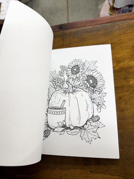 The Pumpkin Spice Latte Coloring Book