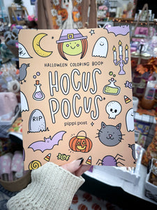 Hocus Pocus Halloween Coloring Book