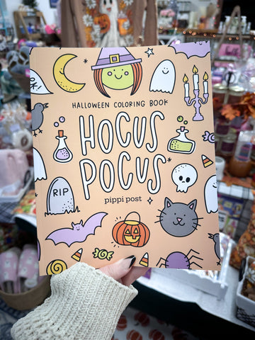 Hocus Pocus Halloween Coloring Book
