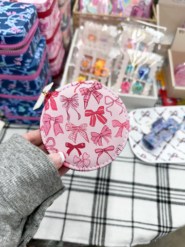 Simply Southern Pill Case - Pink Bows