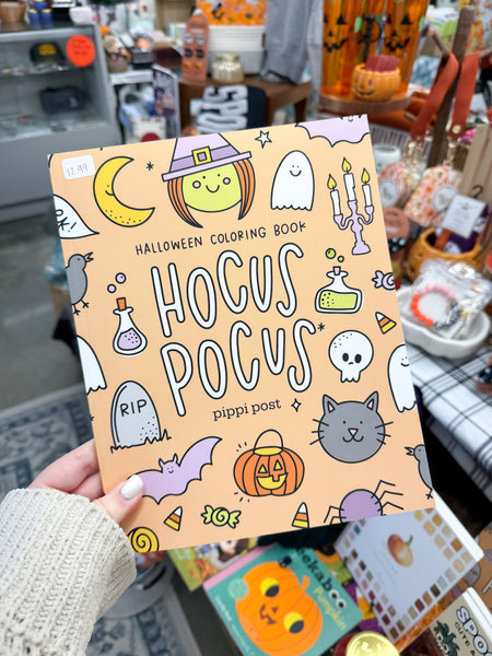 Hocus Pocus Halloween Coloring Book