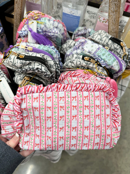 Simply Southern Quilted Cosmetic Bag
