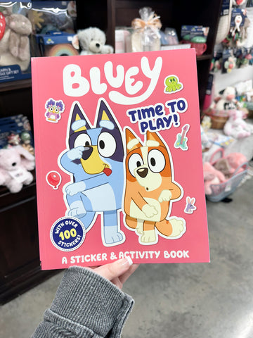 Bluey - Time to Play! : A Sticker & Activity Book