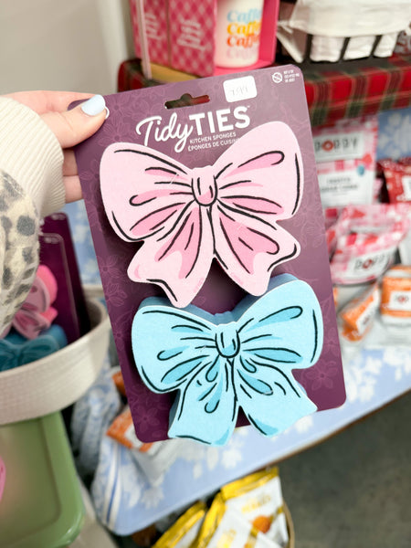 Coquette Bow Sponges - Set of 2