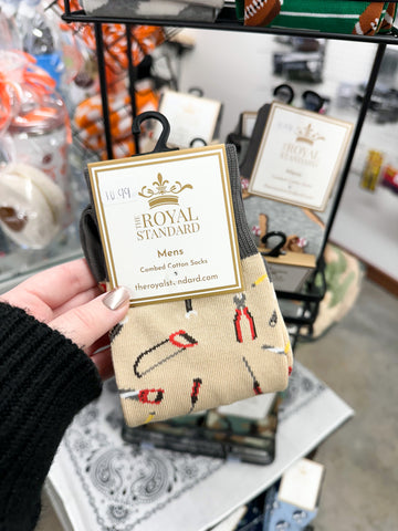 Men's Handyman Tools Socks