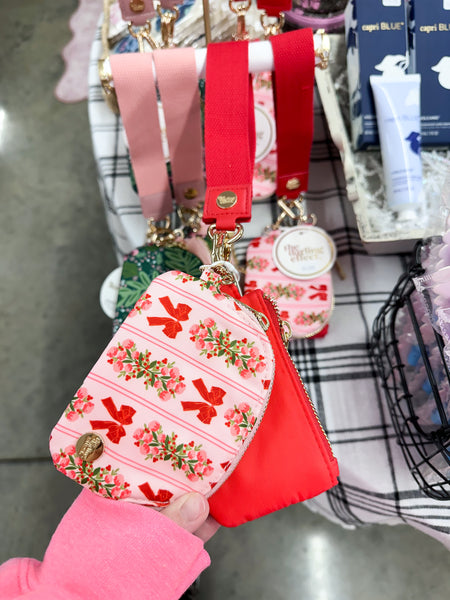 Dynamic Duo Pouch Wristlet - Oh So Merry