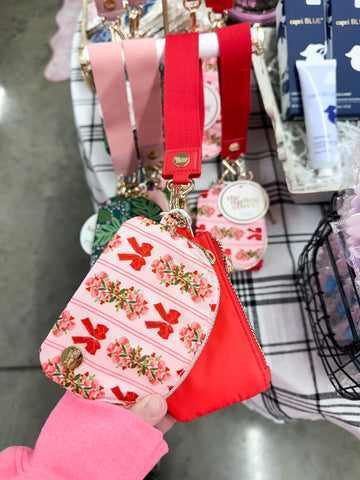 Dynamic Duo Pouch Wristlet - Oh So Merry