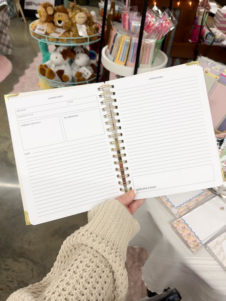 Sermon Notes Journal - Chosen, Loved, Redeemed