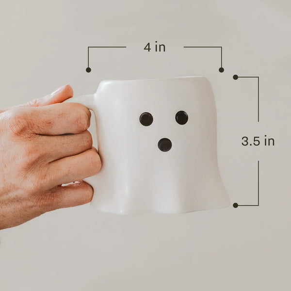 12 oz Ghost Ceramic Mug