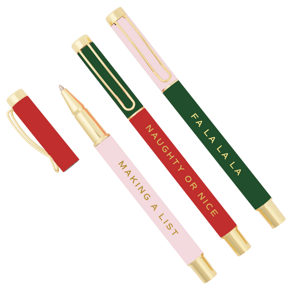 Ink Pen Set - Holiday Cheer