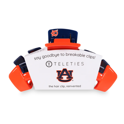 Teleties Classic Hair Clip | Auburn University