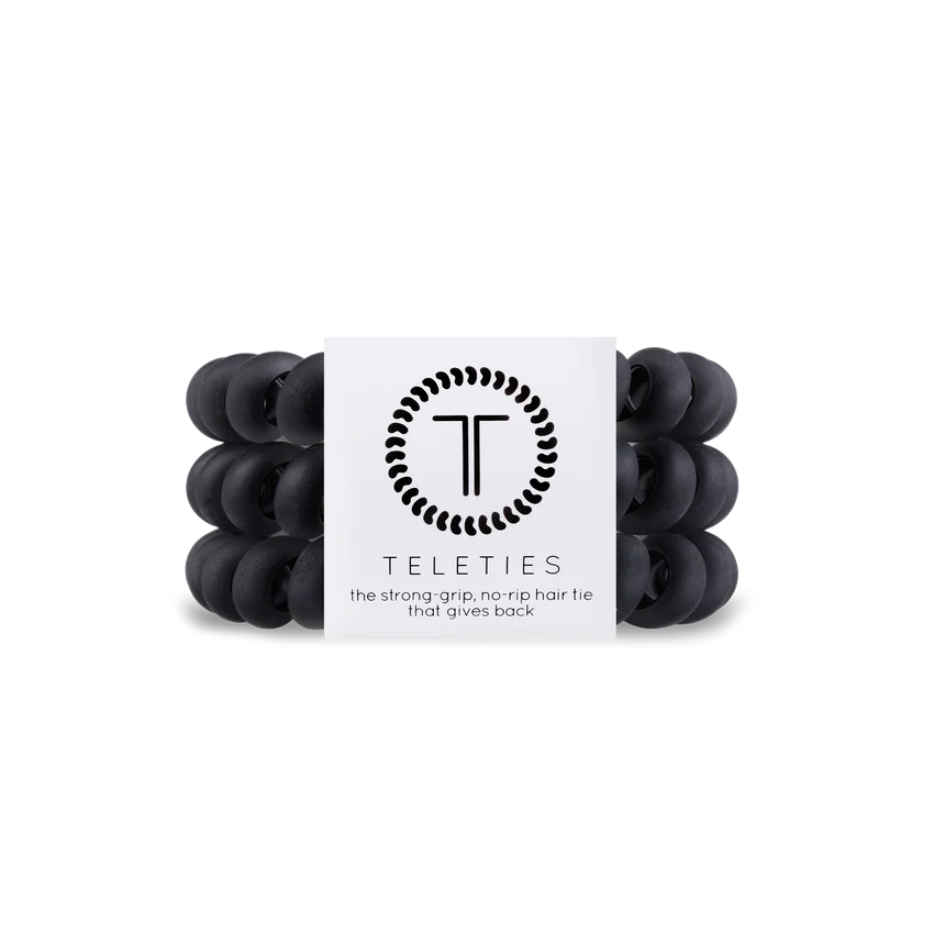 Teleties | Matte Black