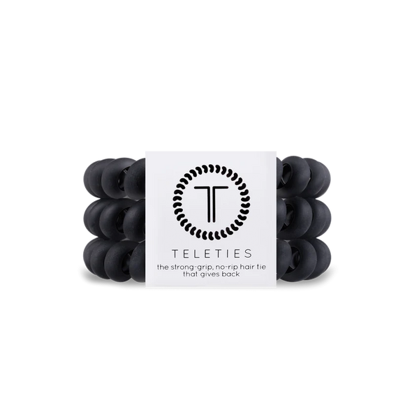 Teleties | Matte Black