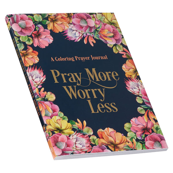 Pray More Worry Less Coloring Prayer Journal