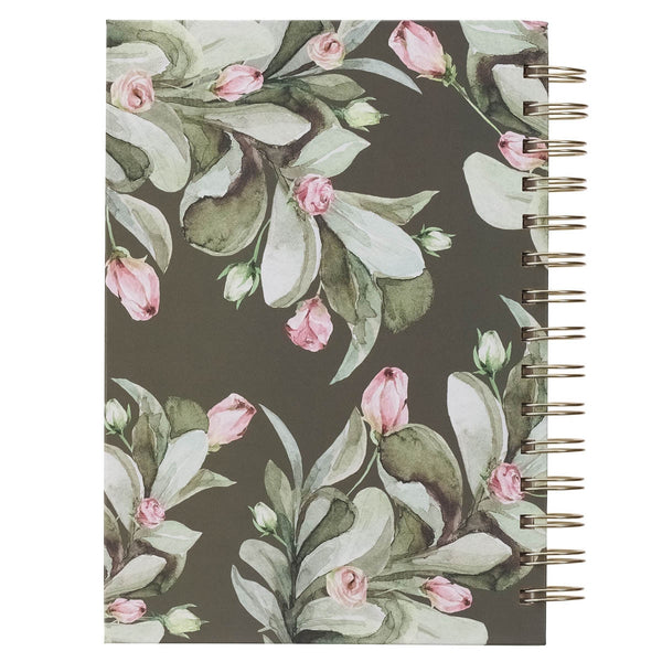 Everything Beautiful Green Wreath Spiral Journal - Ecclesiastes 3:11