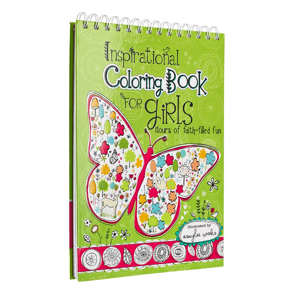 Inspirational Coloring Book For Girls