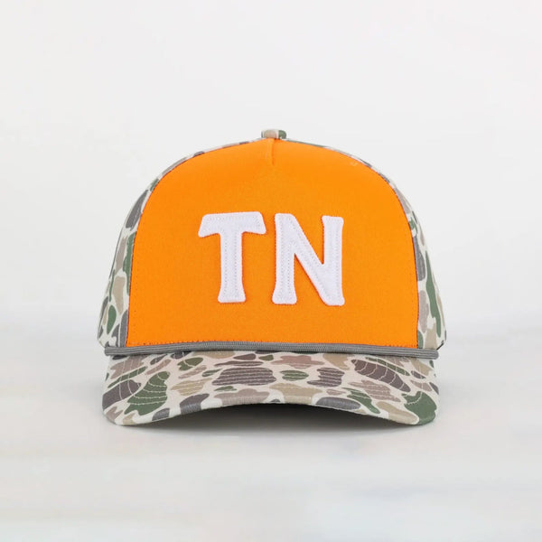 TN Hat - Orange Knox Camo