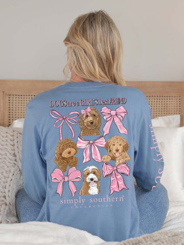 Simply Southern Long Sleeve Shirt | Dogs are a Girl's Best Friend